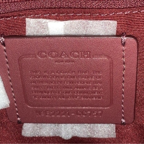 NWT. COACH Mini Court Backpack In Signature Canvas Leopard main image 10